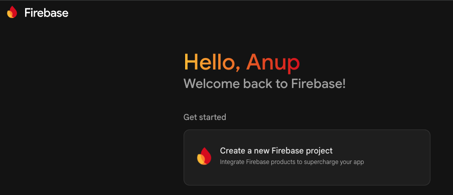 firebase-create-project