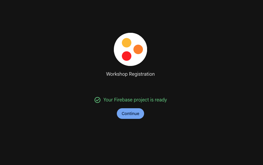 firebase-project-ready